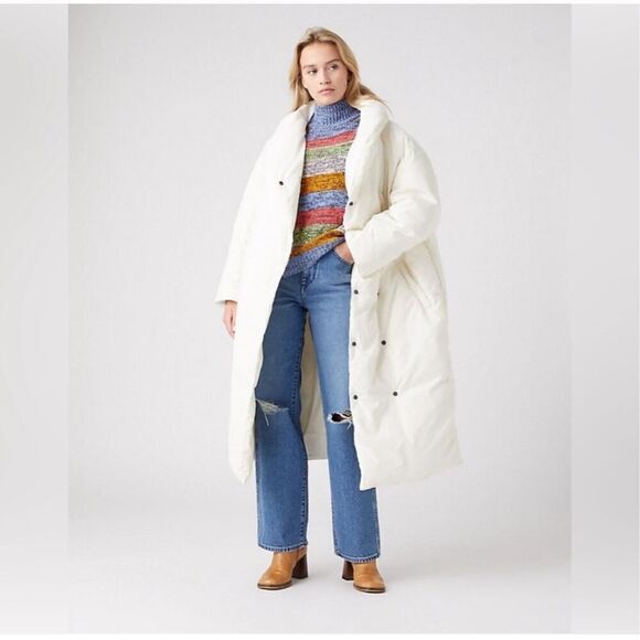 Free People Downtown Duvet Puffer Coat M - Picture 2 of 10